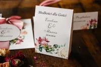 Pudełeczko Podziękowanie dla Gości Akwarele | Amelia-Wedding