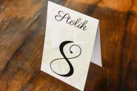 Numery na Stół z Mapą | Styl Podróżniczy | Amelia-Wedding