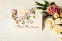 Srebrzone Winietki Ślubne Glamour | Pastelowe nr 4 | Sklep