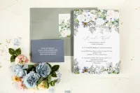Minimalistyczne Zaproszenia Ślubne Eukaliptus | Wenis nr 5
