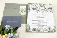 Minimalistyczne Zaproszenia Ślubne Eukaliptus | Wenis nr 5