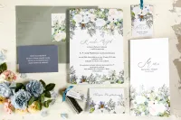 Minimalistyczne Zaproszenia Ślubne Eukaliptus | Wenis nr 5