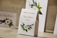 Złocone Pudełeczka Podziękowania dla Gości | Cykade Nr 3