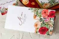Menu Weselne Amarantowe Róże | Wenis Nr 2 | Zamów online