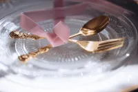 Pudełka na Ciasto Weselne z Piwoniami Rozalia | Amelia-Wedding