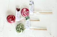 Słodkie Lizaki Podziękowania dla Gości | Indygo nr 3