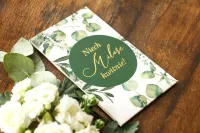 Podziękowania dla Gości: Nasiona Niezapominajki | Amelia-Wedding