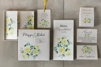 Próbki Zaproszeń Ślubnych Pistacjowe nr 9 | Zamów Zestaw