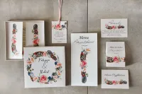 Próbki Zaproszeń Ślubnych Pistacjowe nr 16 | Zobacz na żywo