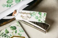 Buteleczka z Herbatą Podziękowania dla Gości | Eukaliptus