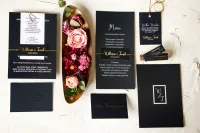 Próbki Zaproszeń Ślubnych Emerald | Zestaw | Zamów i Poczuj