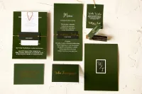 Próbki Zaproszeń Ślubnych Emerald | Sprawdź Jakość!