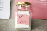 Personalizowane Świeczki Podziękowania dla Gości | Verte nr 2