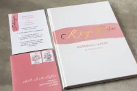 Złocona Księga Gości Weselnych A4 | Personalizowana | Verte 2