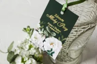 Złocone Zawieszki na Wódkę Weselną | Szafirowe nr 3