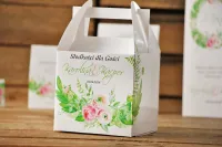 Pudełko na Ciasto Weselne Akwarele nr 22 | Amelia-Wedding