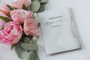 Marmoriertes Hochzeitsgästebuch mit champagnerfarbener Vergoldung