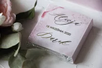 Czekoladki Ślubne Marmurkowe | Personalizowane Podziękowania