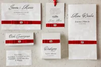 Eleganckie Zaproszenia Ślubne z Kokardką | Zamów Projekt!