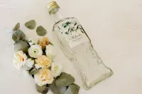 Buteleczki na Nalewki Weselne Eukaliptus | Amelia-Wedding.pl