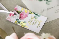 Złote Zawieszki na Wódkę Weselną | Personalizowane | Rubin nr 9