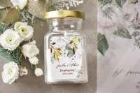 Świeczki Podziękowania dla Gości Glamour | Rubin nr 6