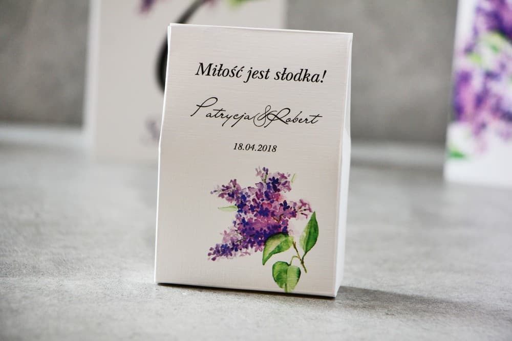 Cajita de Dulces para Invitados, Diseño Floral | Detalles de Boda Pistacho | Pistacho n.º 2