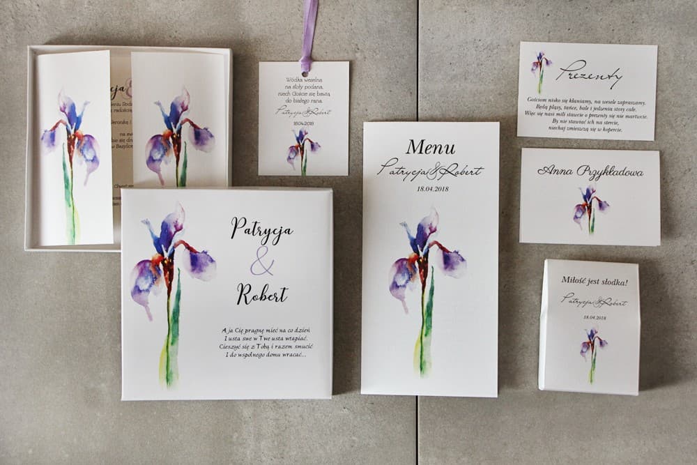 Set Campioni Stationery Nozze - Verifica Qualità e Stampa, Buono 10 zł | Campioni Inviti Matrimonio | Pistacchio n. 10