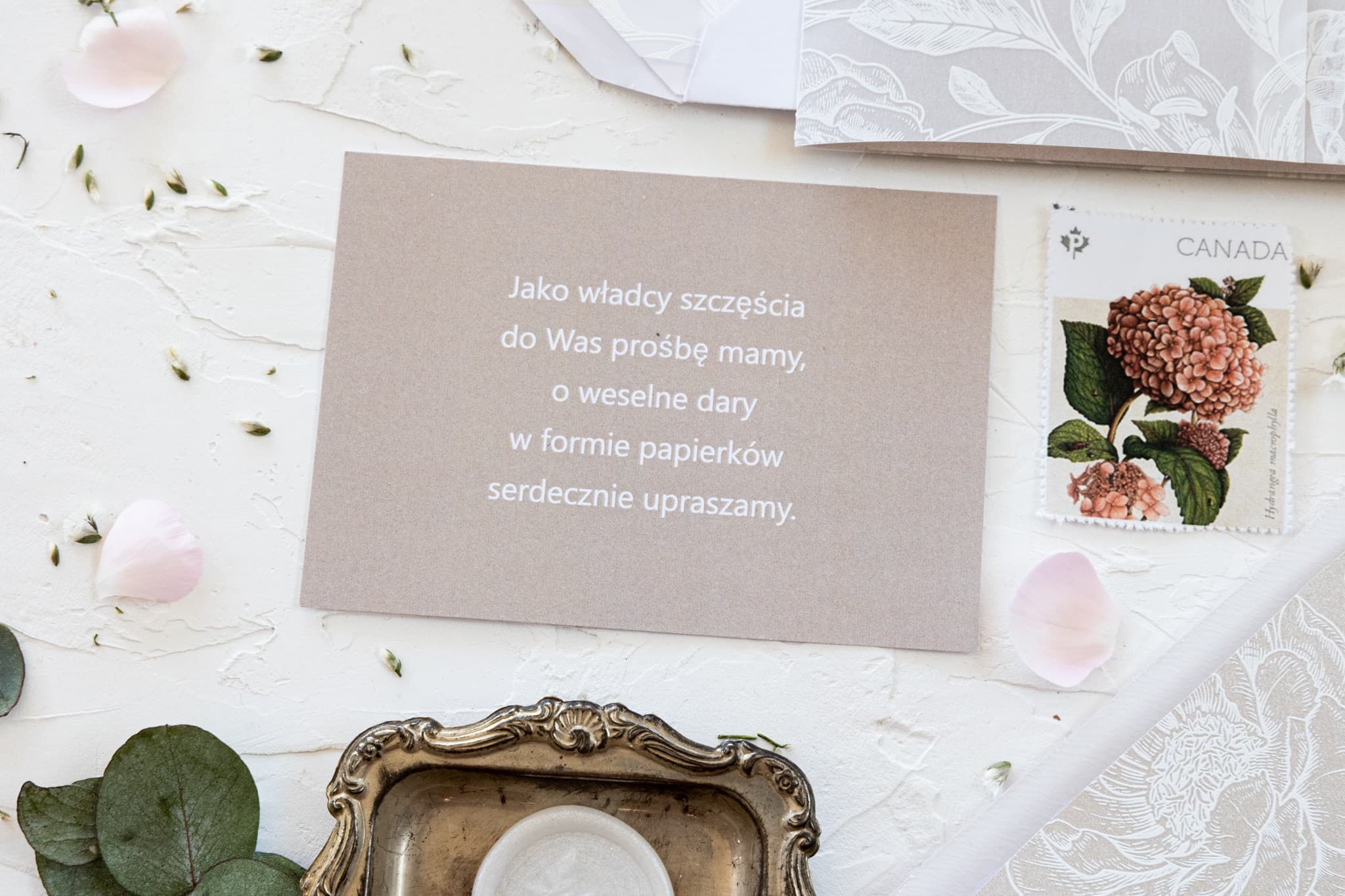 RSVP Einlegekarte & Geschenkwunsch | Informationskarte für Hochzeitseinladungen | Nefryt Nr. 4