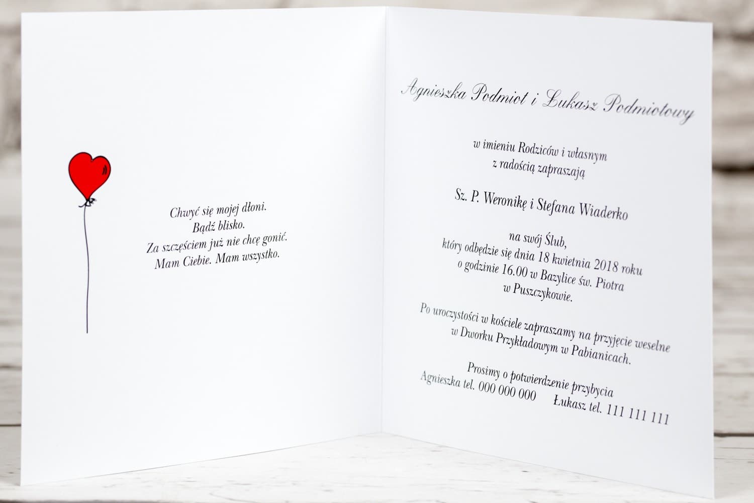 Funny Wedding Invitations with Dancing Couple Illustration – Bueno No. 4 - 2