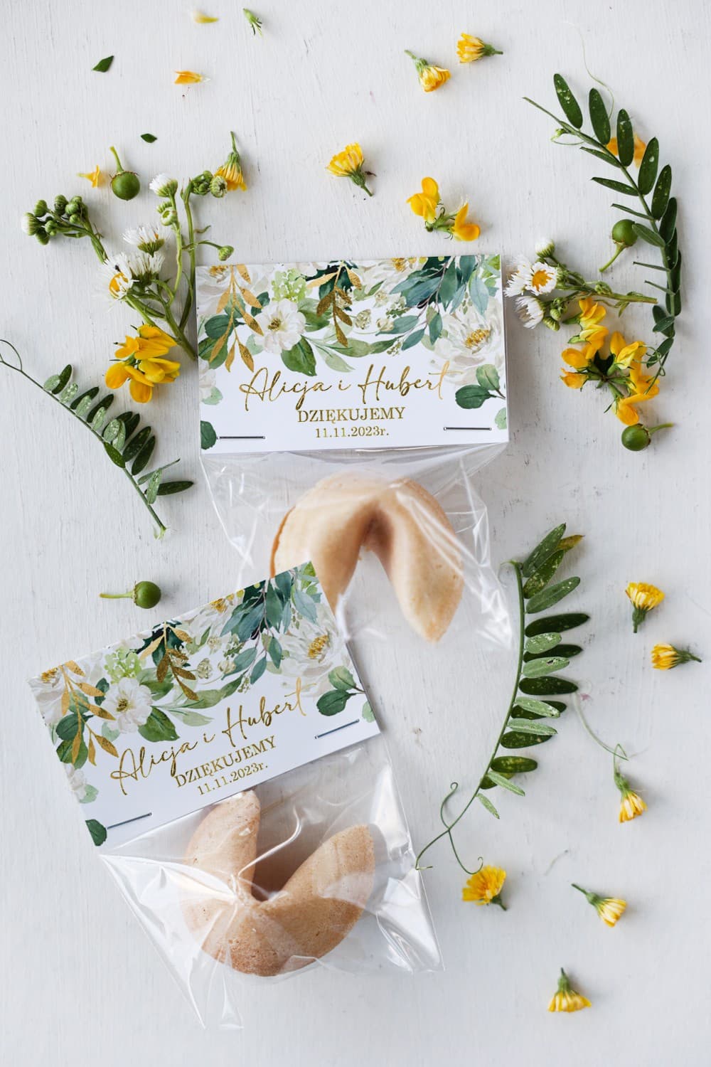 Galletas de la Fortuna estilo Glamour - Detalles originales para invitados de boda