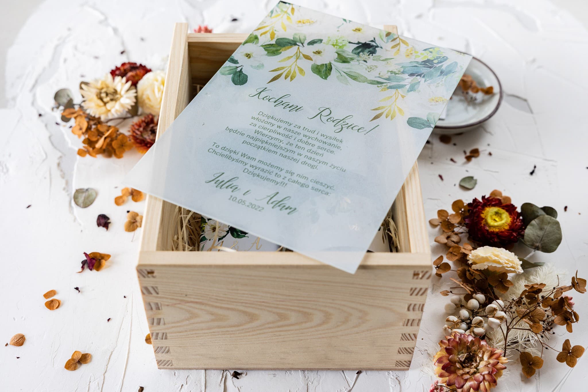 Elegant Gift Box with Soy Candles | Wedding Parents Thank You Gift | Rubin No. 1 - 2