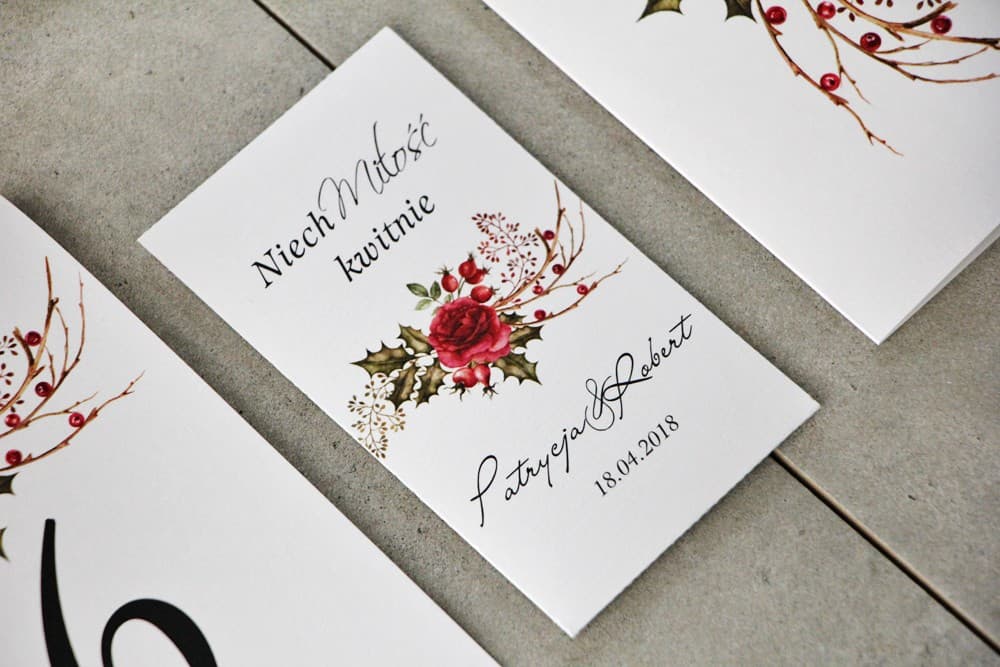 Graines de Myosotis Cadeaux Invités, Souvenirs Éco Motif Roses | Cadeaux de Mariage d'Hiver | Pistache n° 14