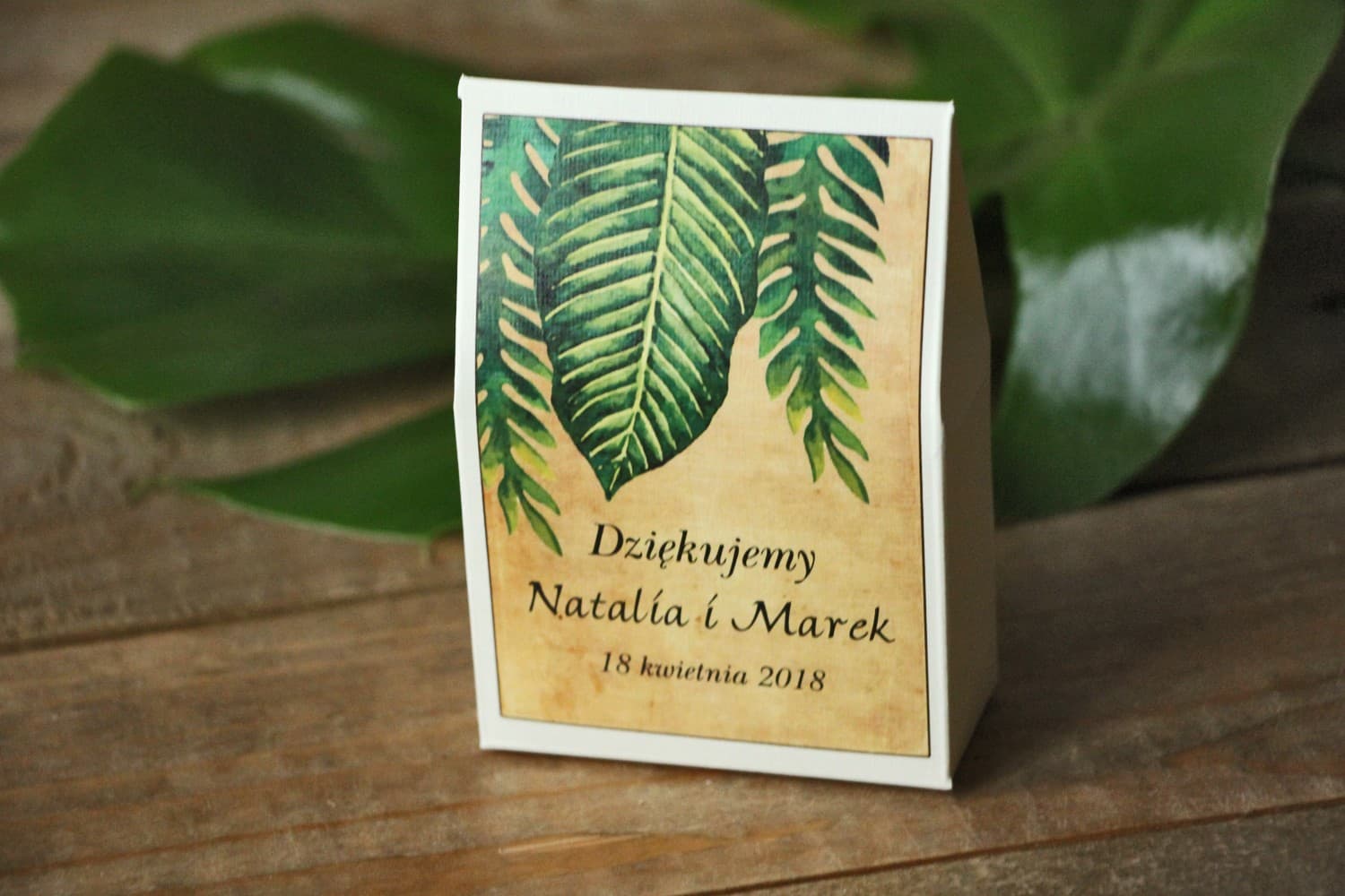 Rustic Greenery Wedding Favour Boxes | Botanical Gift Boxes | Karmelowe No. 5