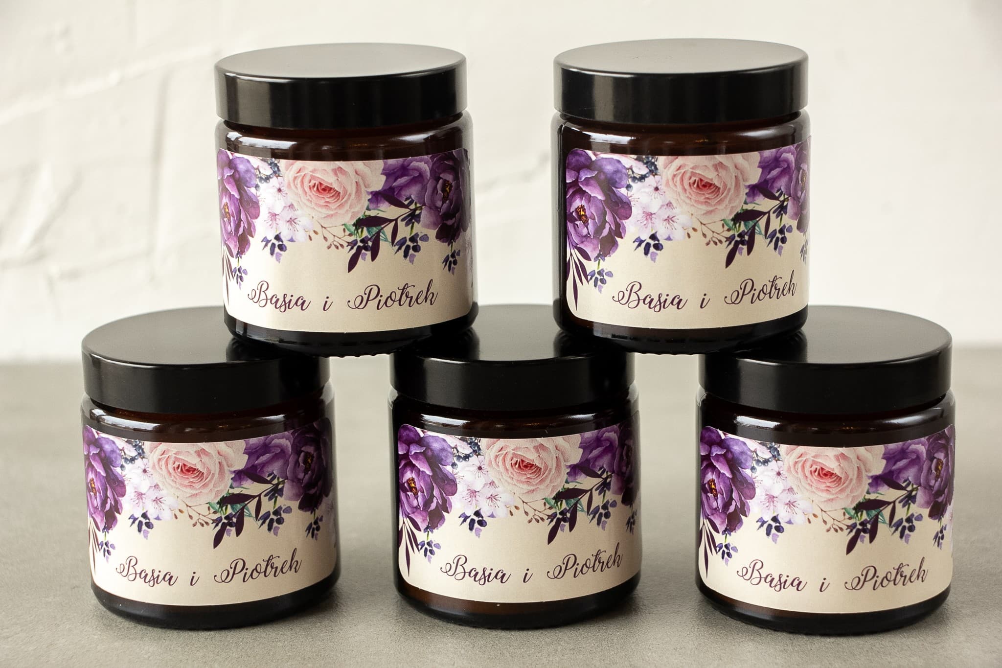 Sojakerze Korani Nr. 5 – Lavendel-Gastgeschenk für Hochzeitsgäste - 3