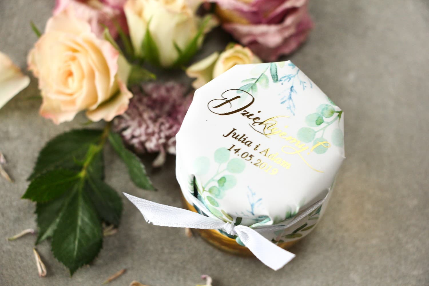 Blütenhonig Rubin Nr. 2 – Elegantes Geschenk mit Roségold-Veredelung