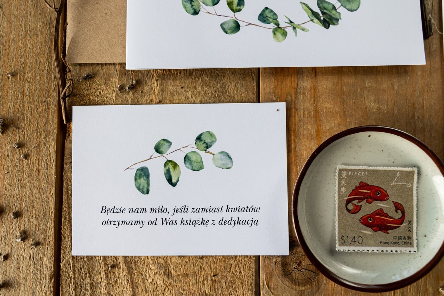 Greenery Wedding Invitation Inserts | Eucalyptus Money Request & RSVP Cards | Kalia No. 2