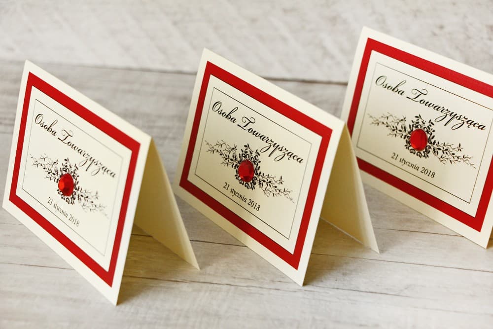 Marcasitios de Boda con Encaje nº 9 – Tarjetas de Mesa con Circonita Estilo Glamour