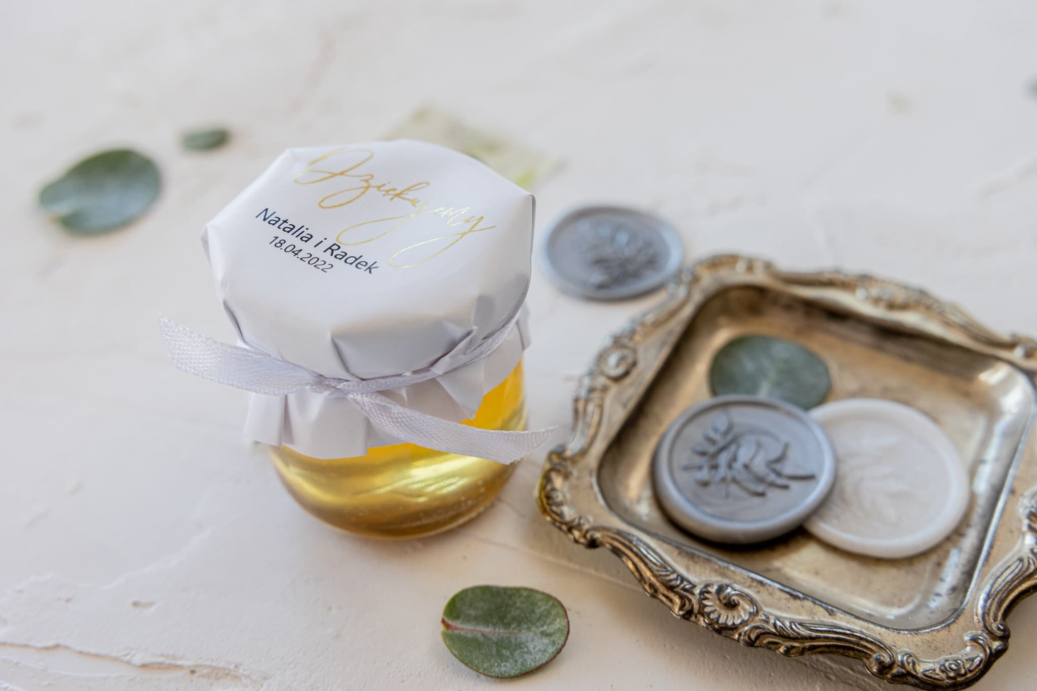 Miel de Boda Dorada Jaspis nº 1 – Detalle Dulce con Miel Natural