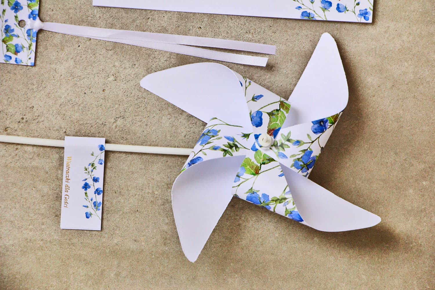 Molinillos de Boda con No Me Olvides | Agradecimientos Personalizados para Invitados | Sorento nº 4