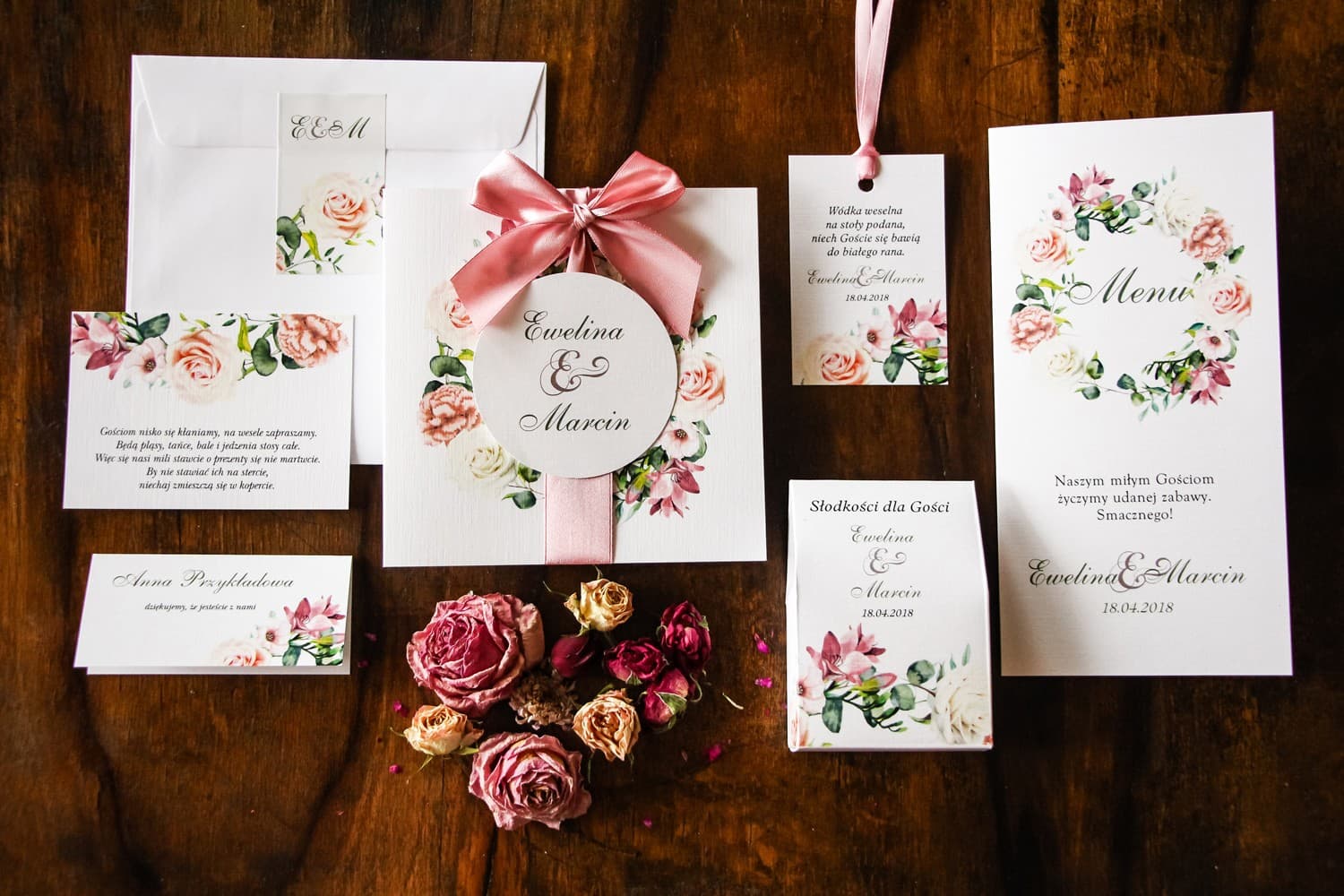 Muestras de Invitaciones de Boda Acuarela | Set de Prueba de Papelería | Acuarela nº 27