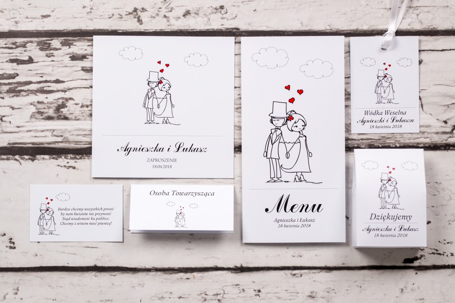 Muestras de Papelería de Boda - Calidad en Vivo | Set de Prueba con Accesorios y Cupón 10 PLN | Bueno n.º 9