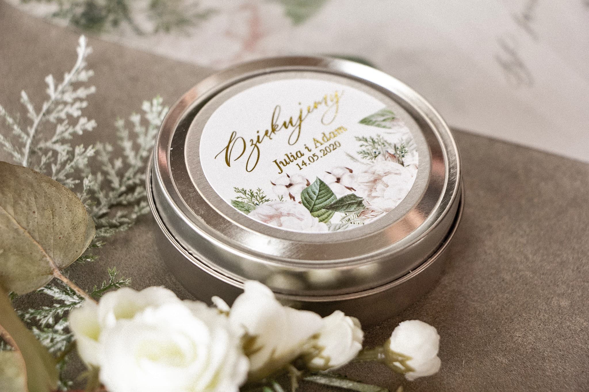 Rubin No. 6 Wedding Favours – Glamour Soy Candle