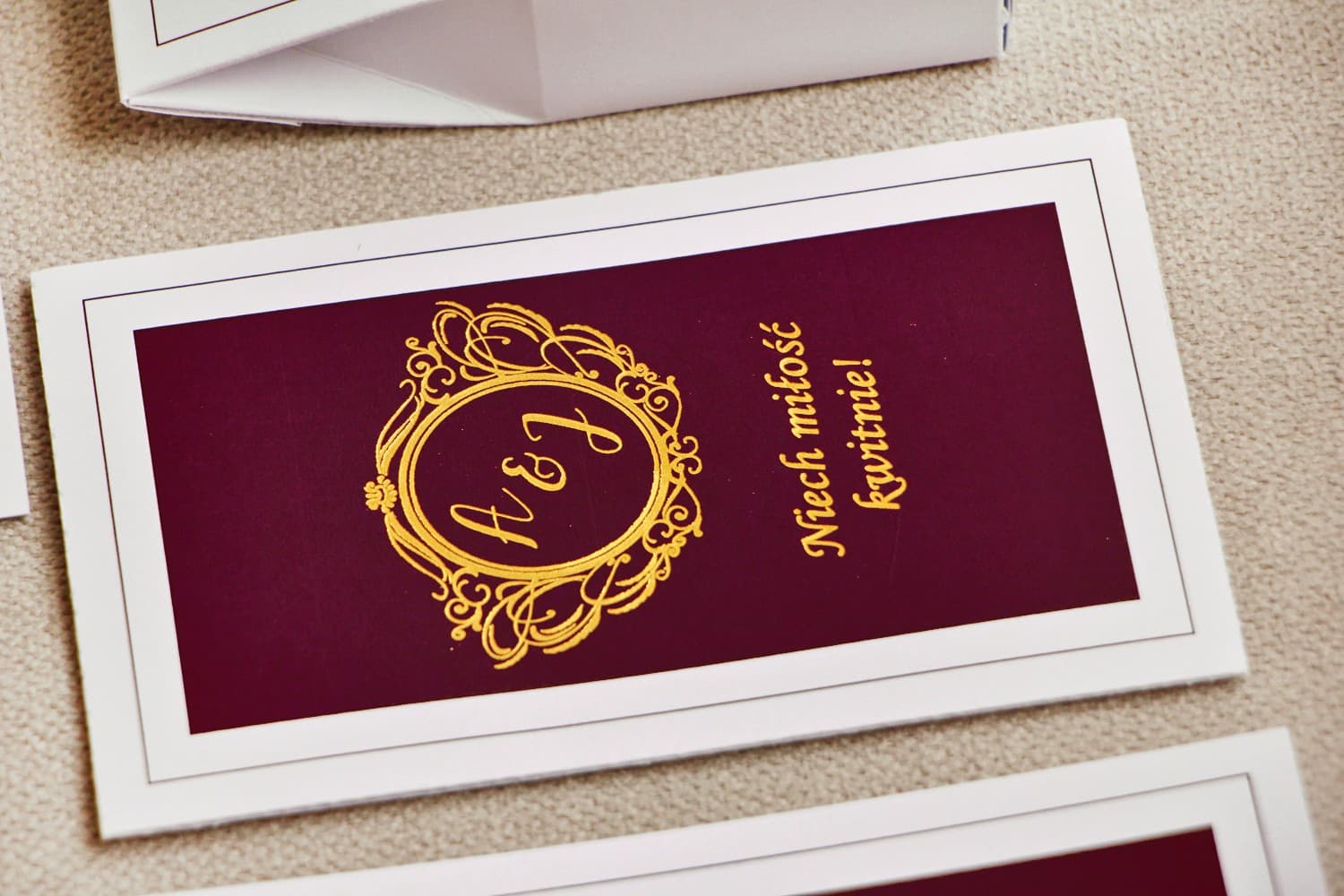 Gastgeschenke Samenkapseln Rot Gold | Hochzeitsmandeln Alternative Vergissmeinnicht | Sonata Nr. 6