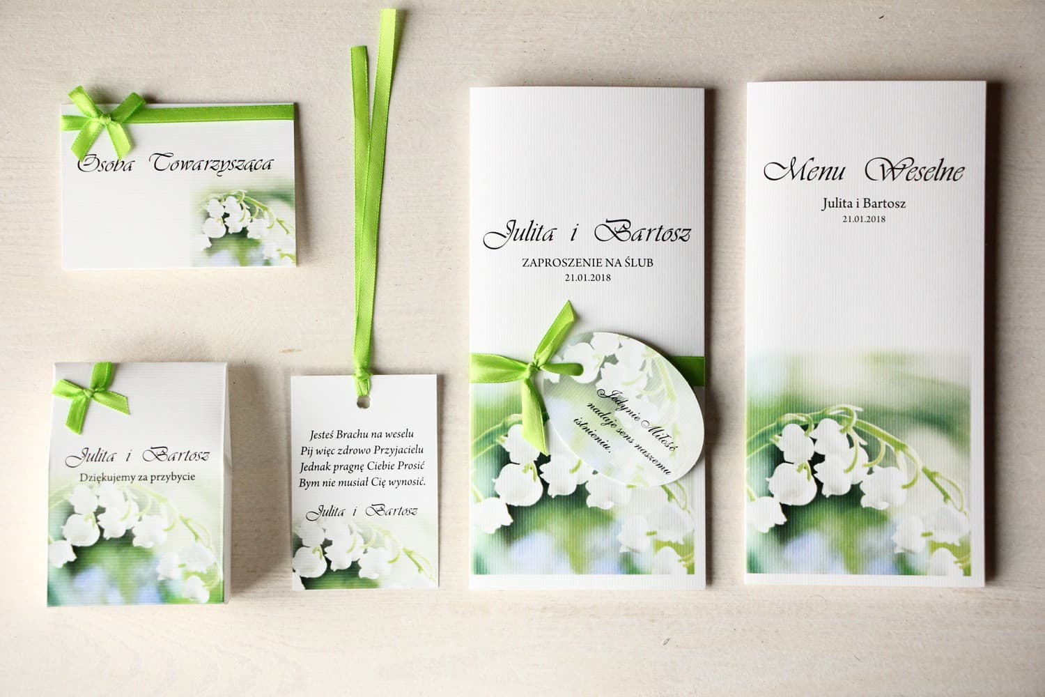 Wedding Invitation Samples with Magnet and Voucher | Floral Stationery Sample Set | Magnet No. 11