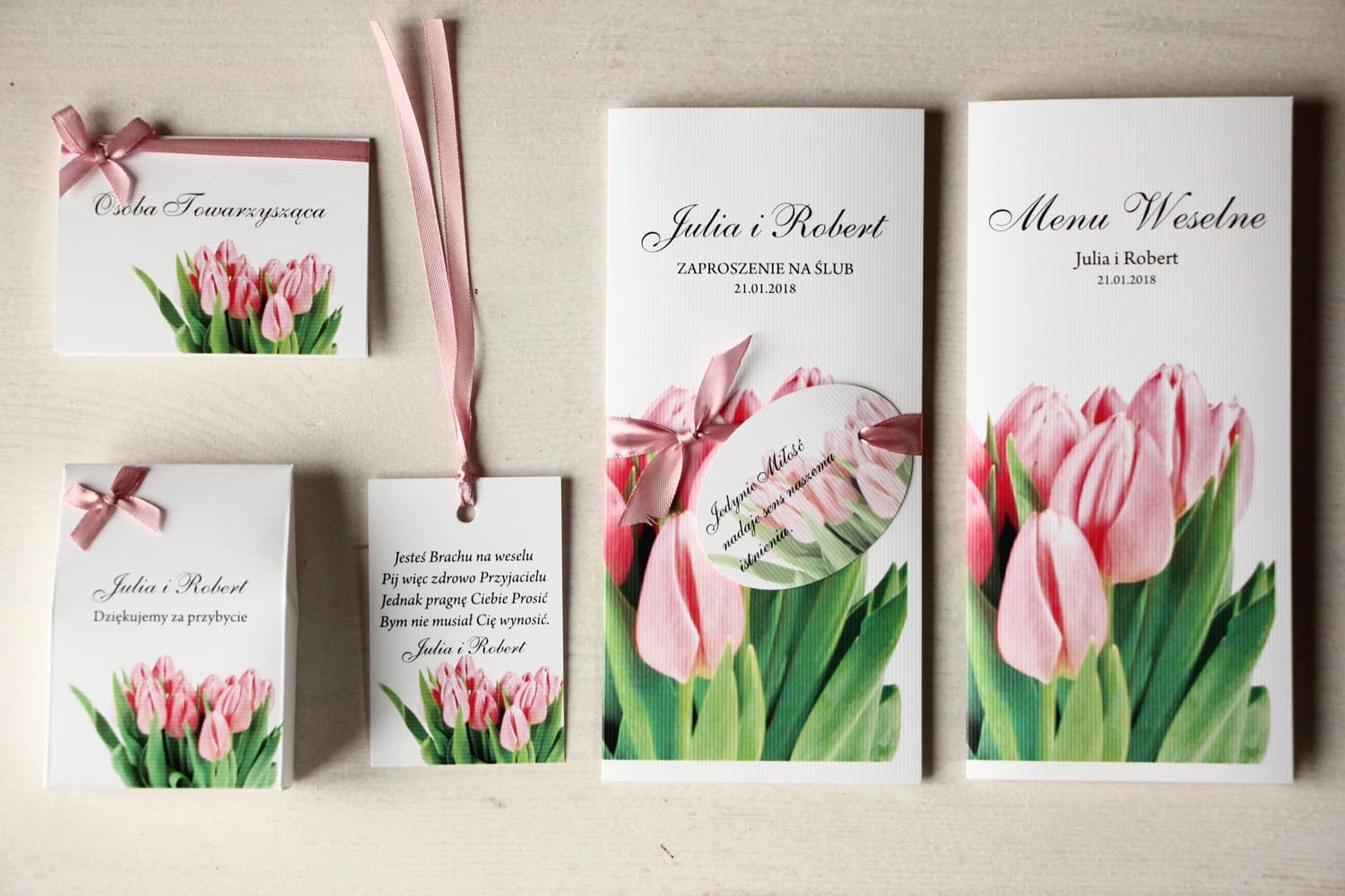Floral Wedding Invitation Samples with Magnet | Magnet No. 15 Sample Pack