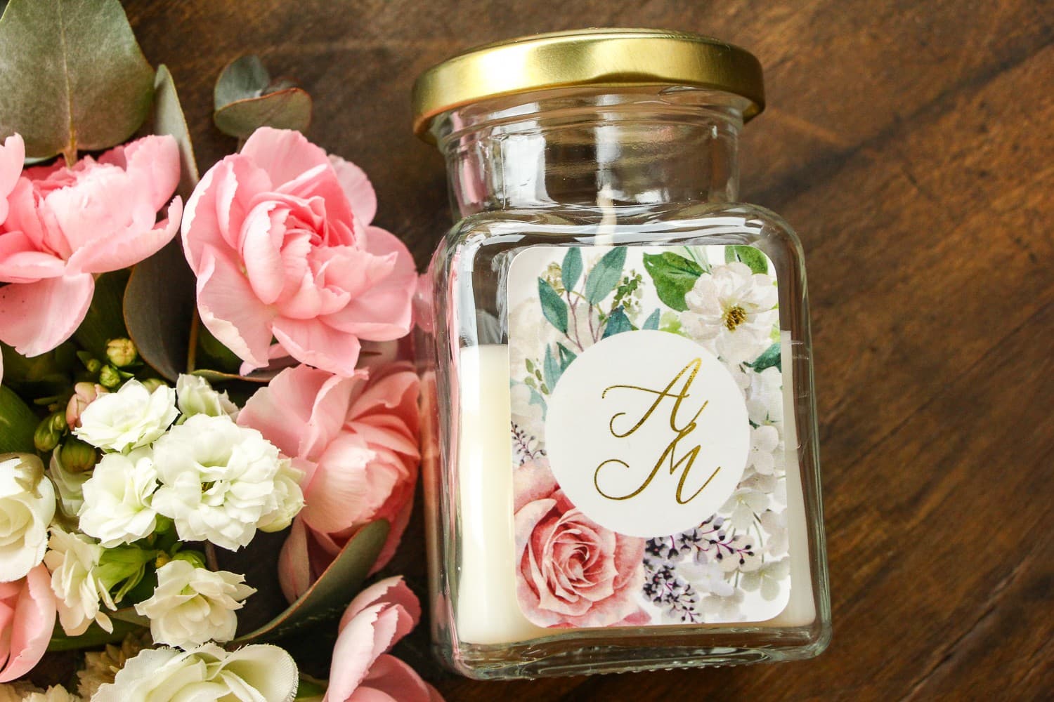 Soreli No. 3 Natural Scented Candle – Gilded Wedding Favour