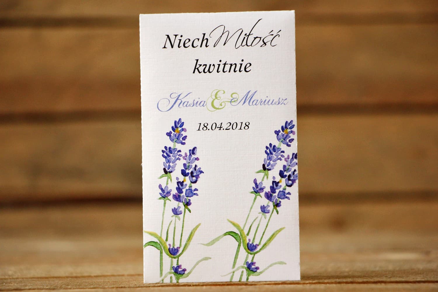 Forget-Me-Not Seeds Wedding Favours | Eco-friendly Lavender Gifts | Painted Flowers No. 8