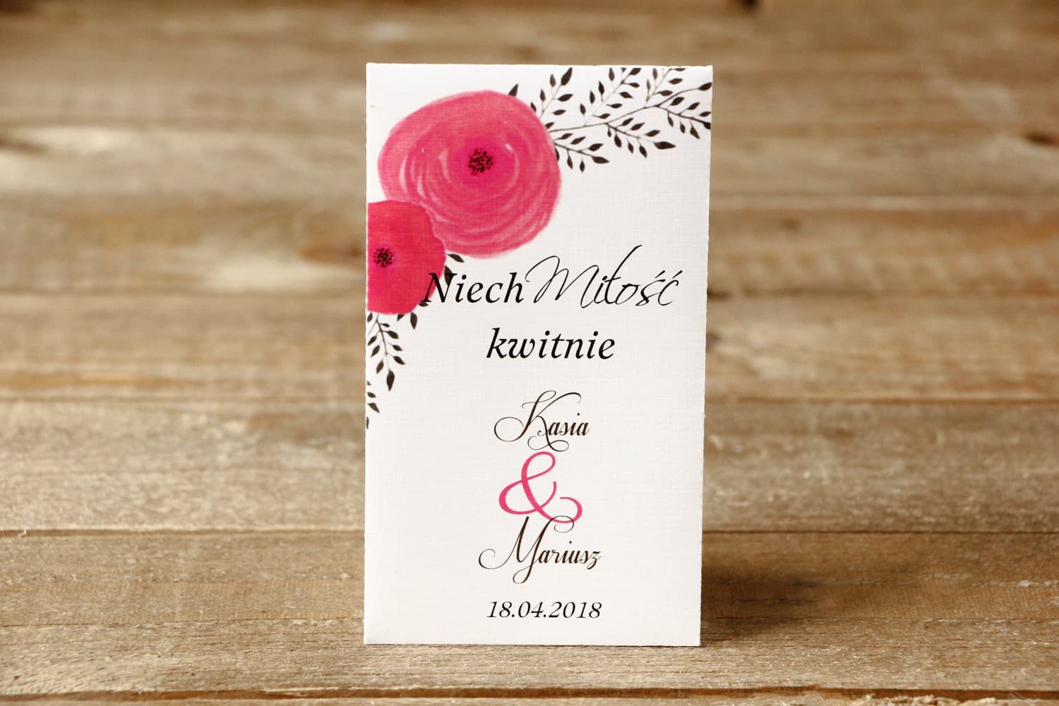 Semillas de No Me Olvides Regalo para Invitados | Detalles con Ranúnculos | Flores Pintadas nº 19