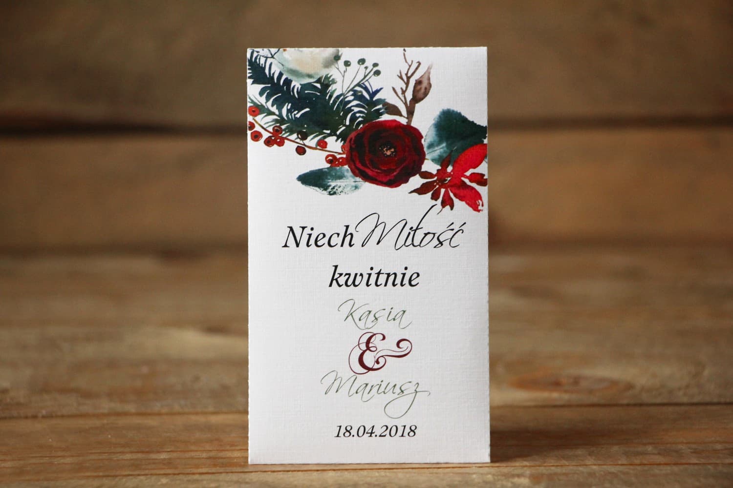 Detalles para Invitados Eco Semillas de No Me Olvides | Regalos de Boda Personalizados | Flores Pintadas nº 27